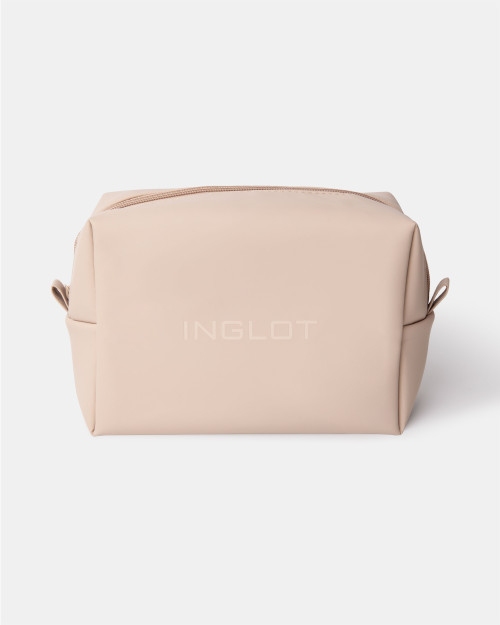 Kosmetiktasche Soft Touch Beige