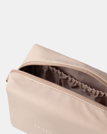 Cosmetic Bag Soft Touch Beige