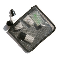 Makeup Bag Mesh Black