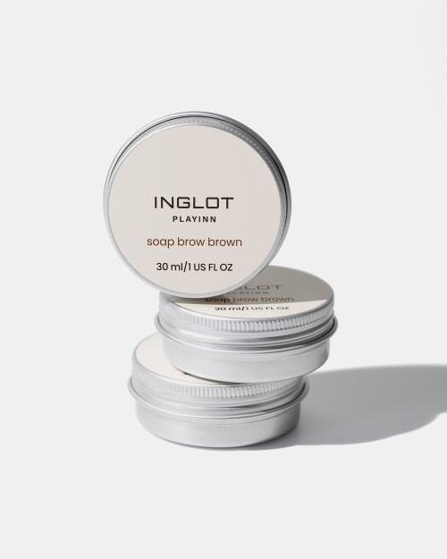 INGLOT PLAYINN Augenbrauen-Seife BROWN