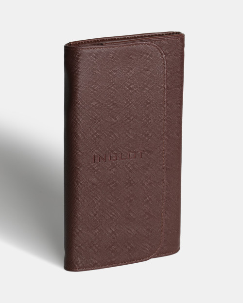 Set de pinceaux dans etui (Chocolat)