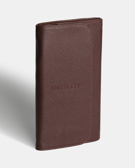 Set de pinceaux dans etui (Chocolat)