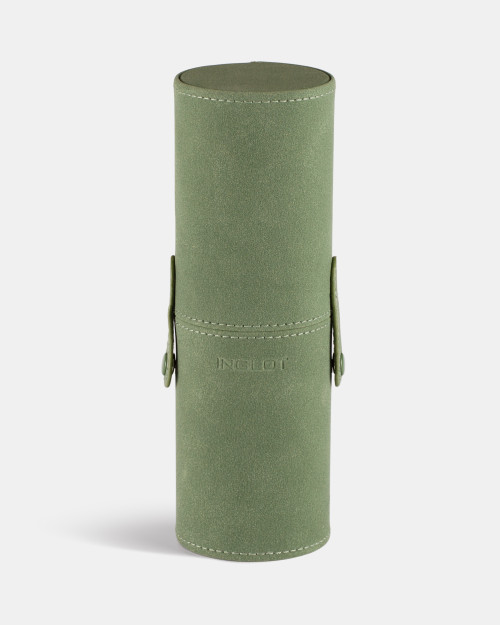 Set De Pinceaux Maquillage Dans Un ÉTui (Vert)