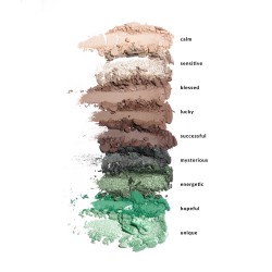 INGLOT PLAYINN CLOUD NO. NINE Green Eye Shadow Palette