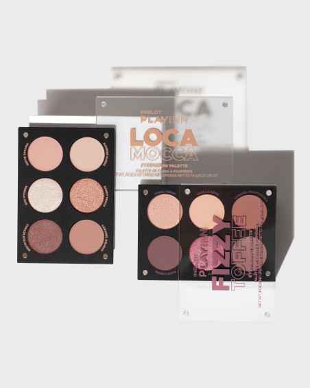 INGLOT PLAYINN Lidschattenpalette Fizzy Toffee