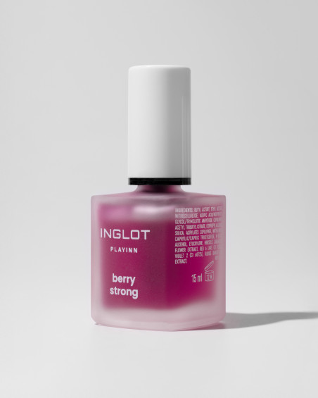 INGLOT PLAYINN Berry Strong Nail Conditioner