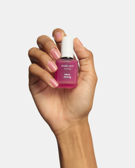 INGLOT PLAYINN Berry Strong Nail Conditioner