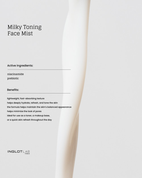 INGLOT LAB Milky Toning Face Mist