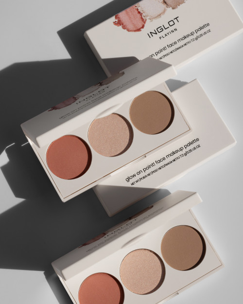 INGLOT PLAYINN GLOW ON POINT! Face Makeup Palette
