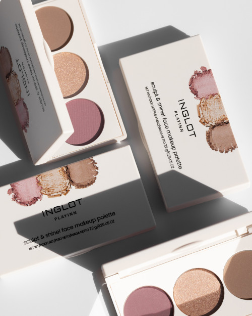 INGLOT PLAYINN SCULPT & SHINE! Face Makeup Palette