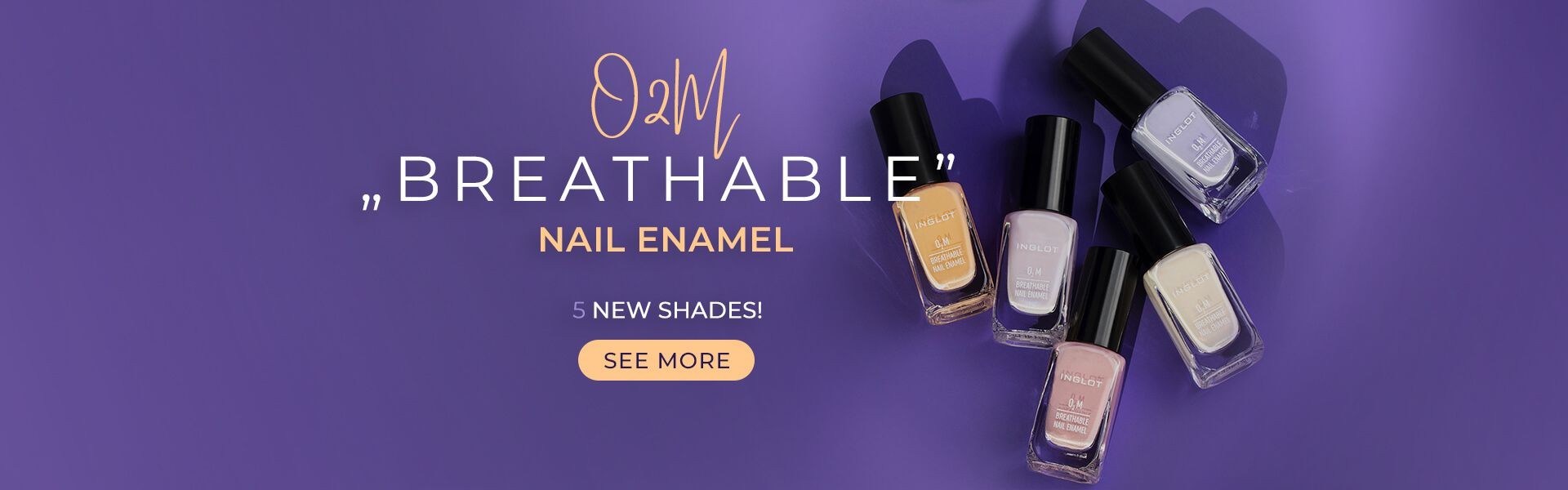 O2M Breathable Nail Enamel